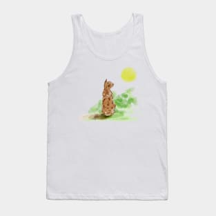 Cat in the nature Tank Top